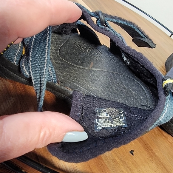 Keen Blue Sport Sandals Water Shoe Sport Sandals Summer Vacation Kids Size 2 - Picture 15 of 16